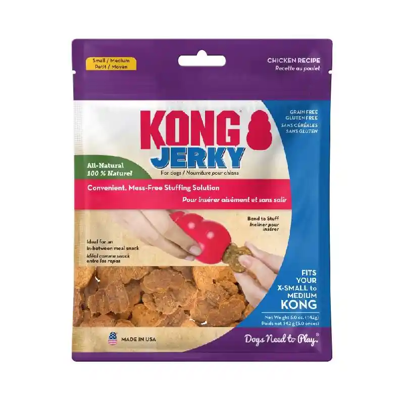 Kong Ckicken Jerky Treat Md/lg