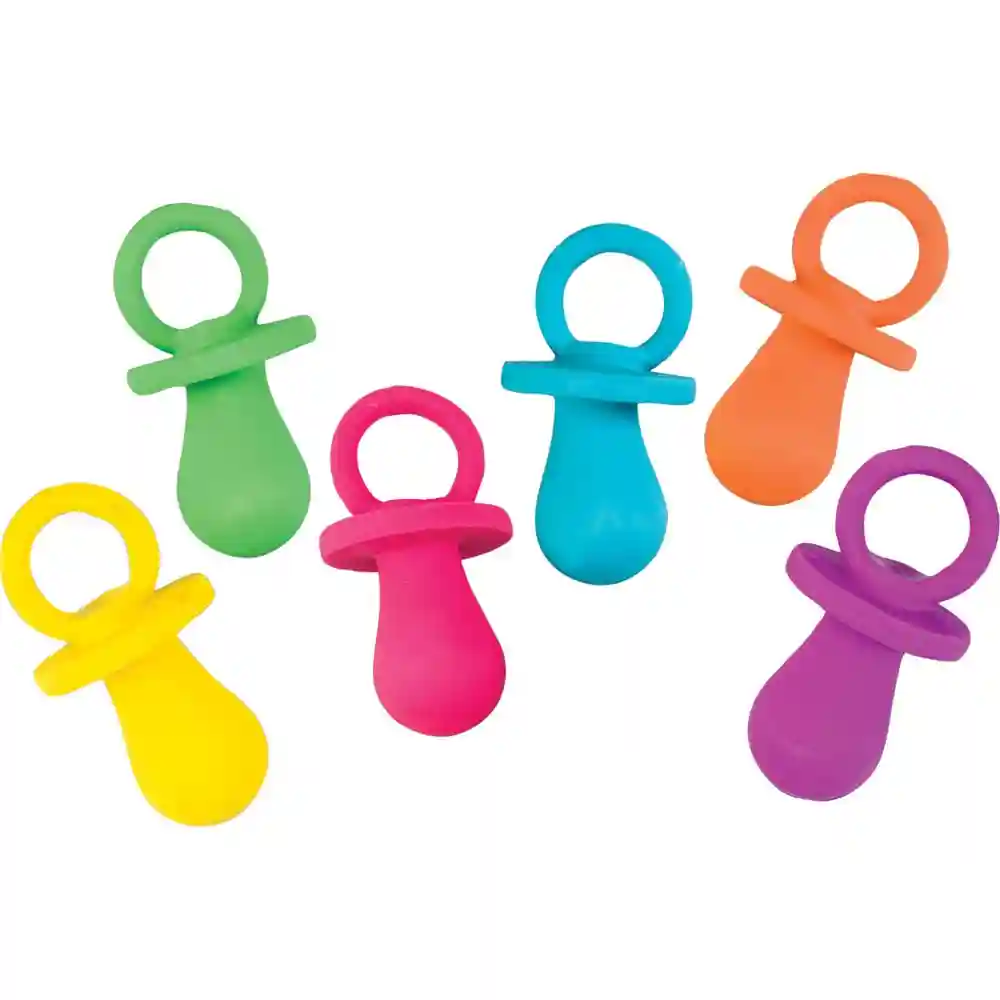 PUPPY PACIFIER LATEX TOY 4in