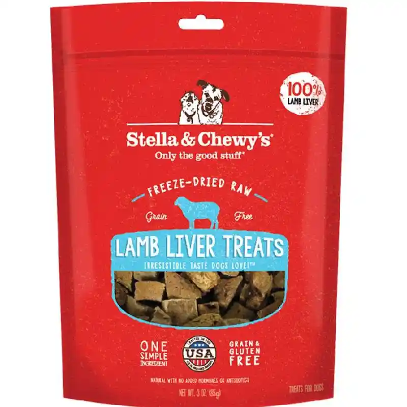 Stella Lamb Liver Fzdr Dog Treat 3z
