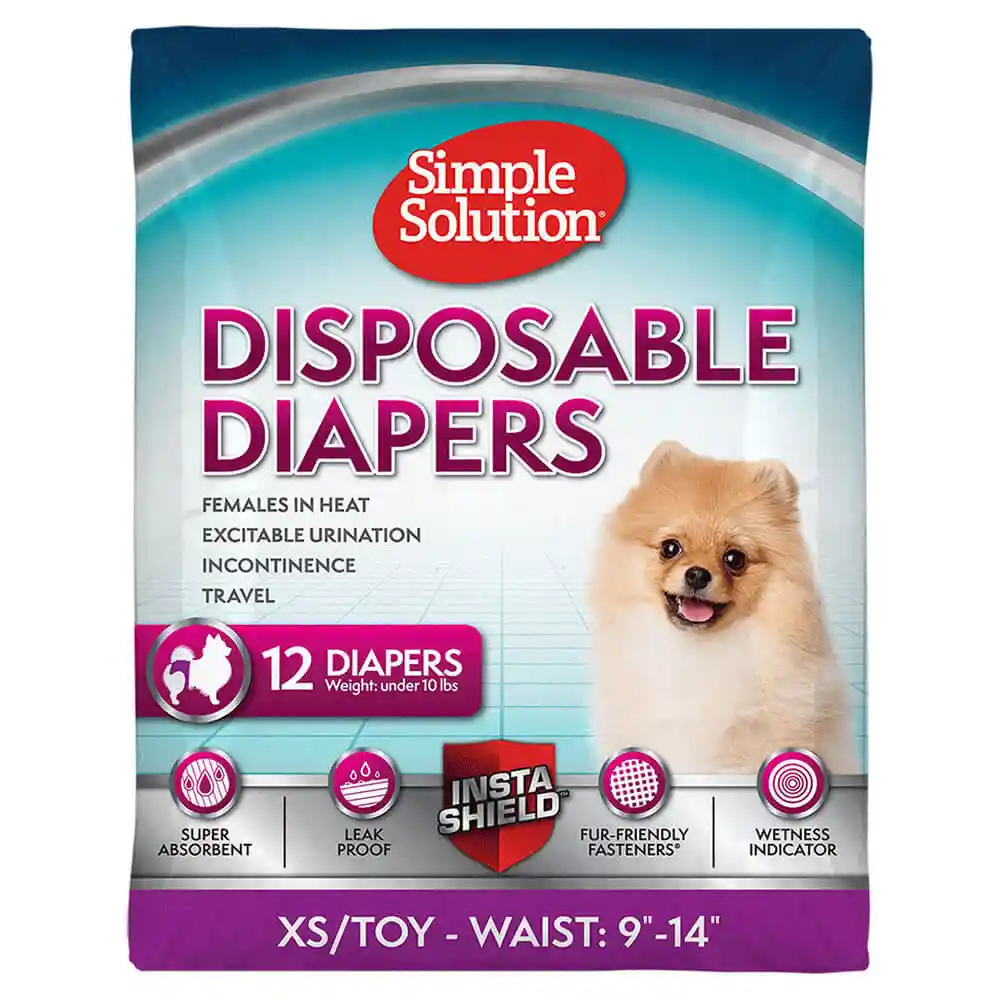 DISPOSABLE DIAPER XS/TOY 12ct