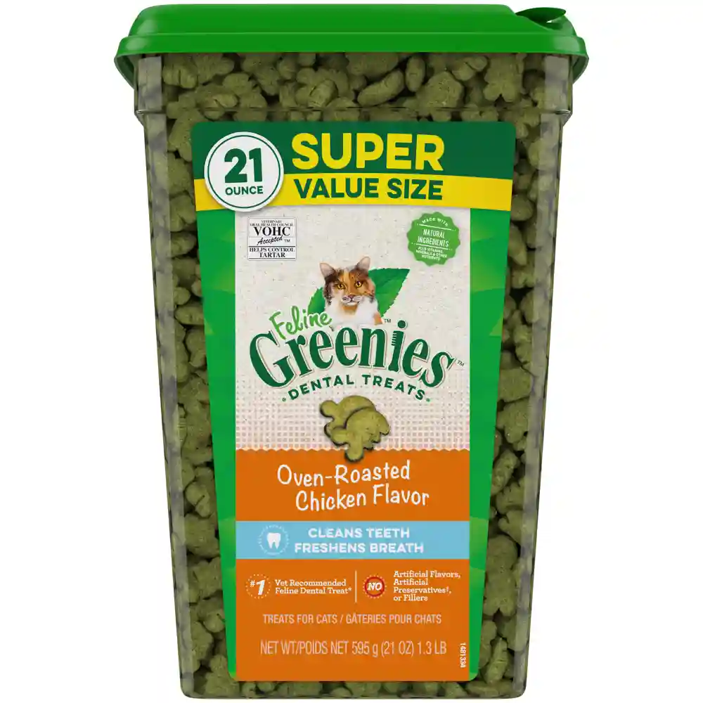 Feline Greenies Chicken - 21-oz C