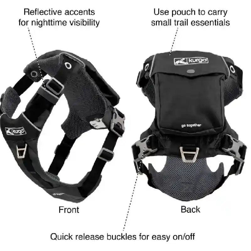 Stash N Dash Harness Black XL