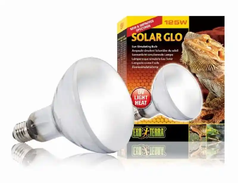 Exo-terra Solar-glo Self Ballasted Mercury Vapor Lamp, 125 Watt