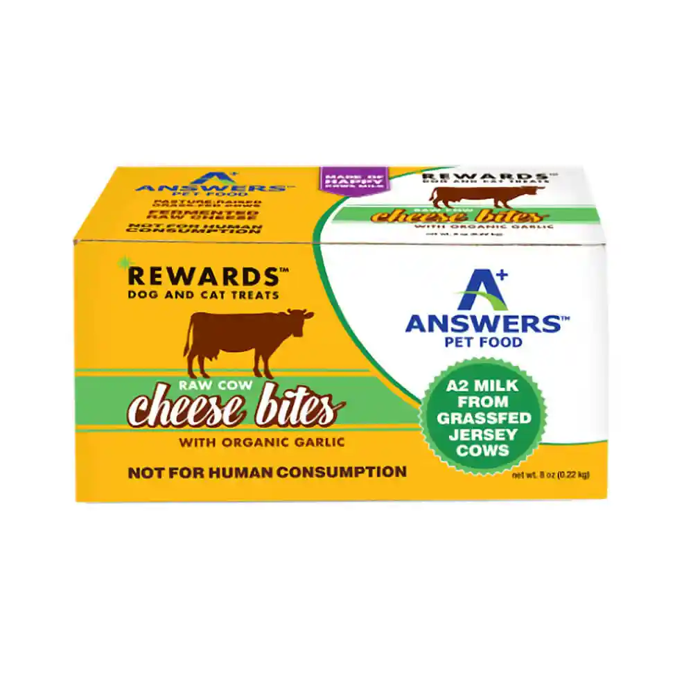 Answers Rewards Cow Cheese Garlic 8oz