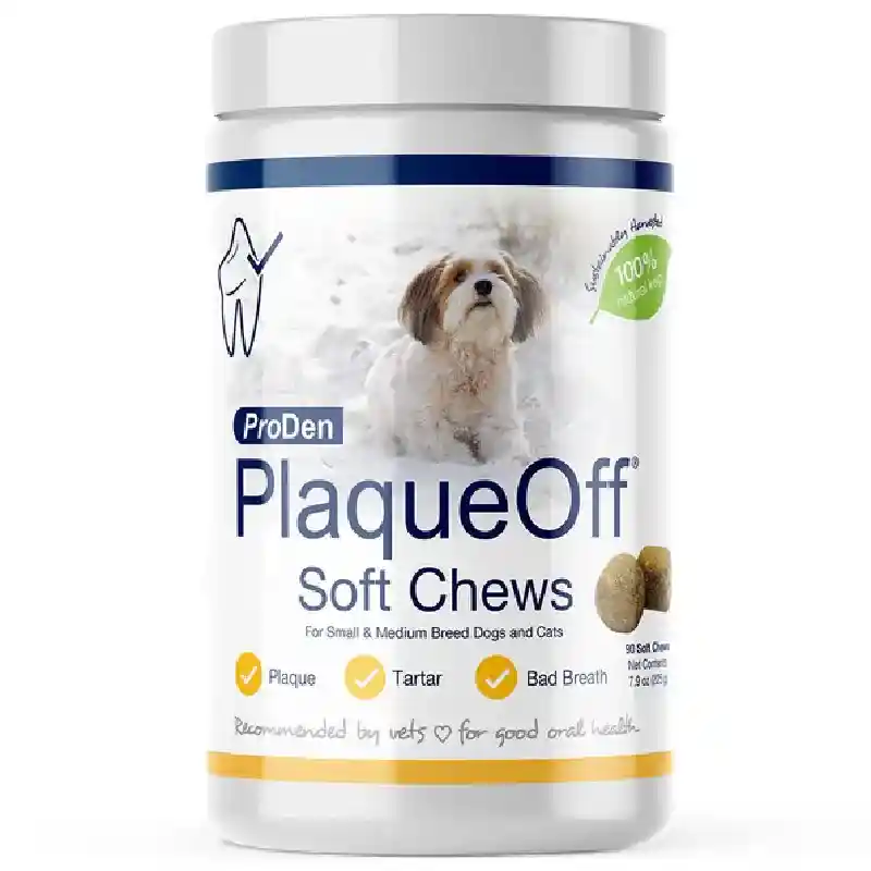 Plaqueoff Sm/med Brd Sft Chw 90ct