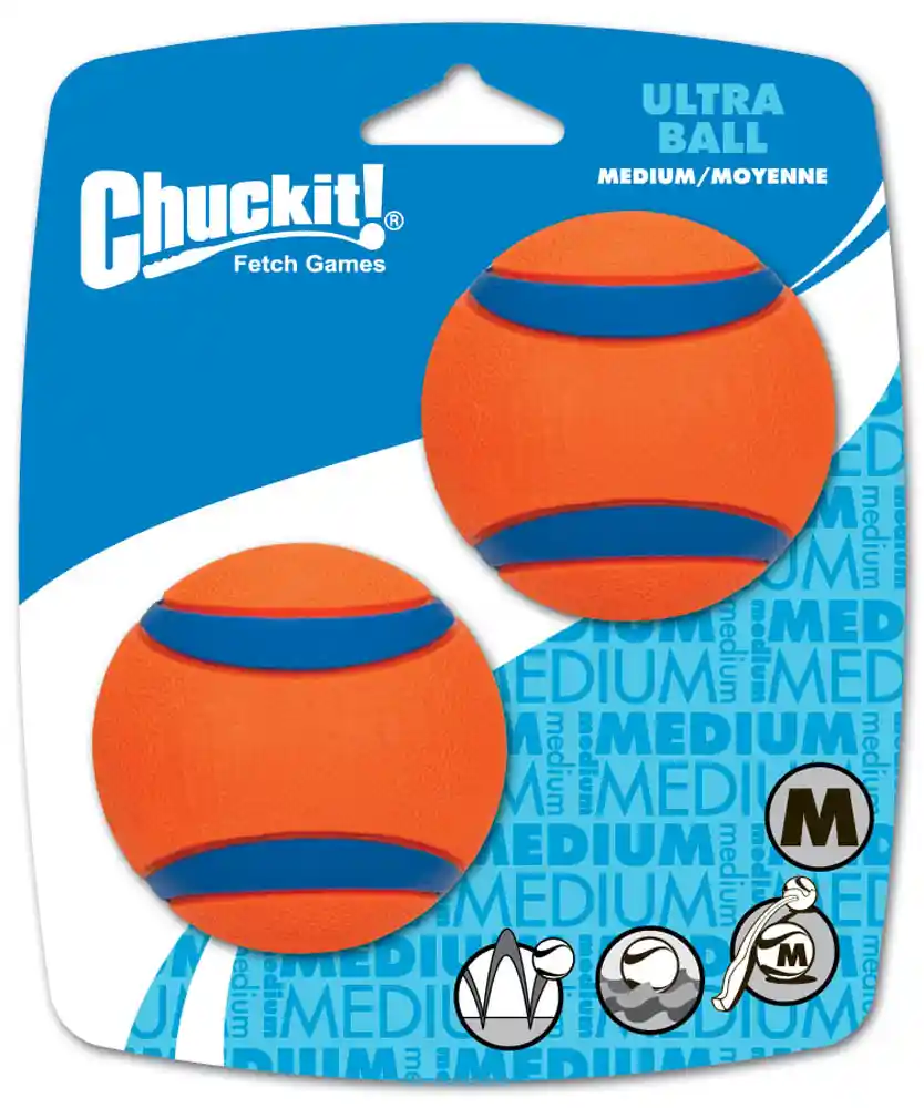CHUCKIT ULTRA  BALL 2pk Medium