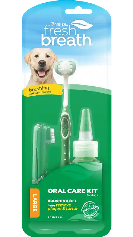 Fresh Breath Triple Flex Toothbrush for Large Dogs