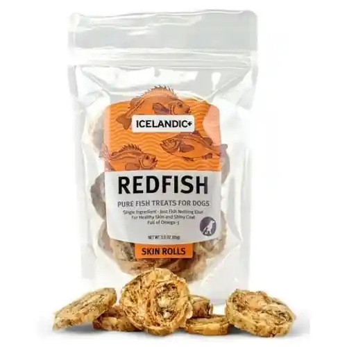 Icelandic Redfish Skin Rolls 3-oz