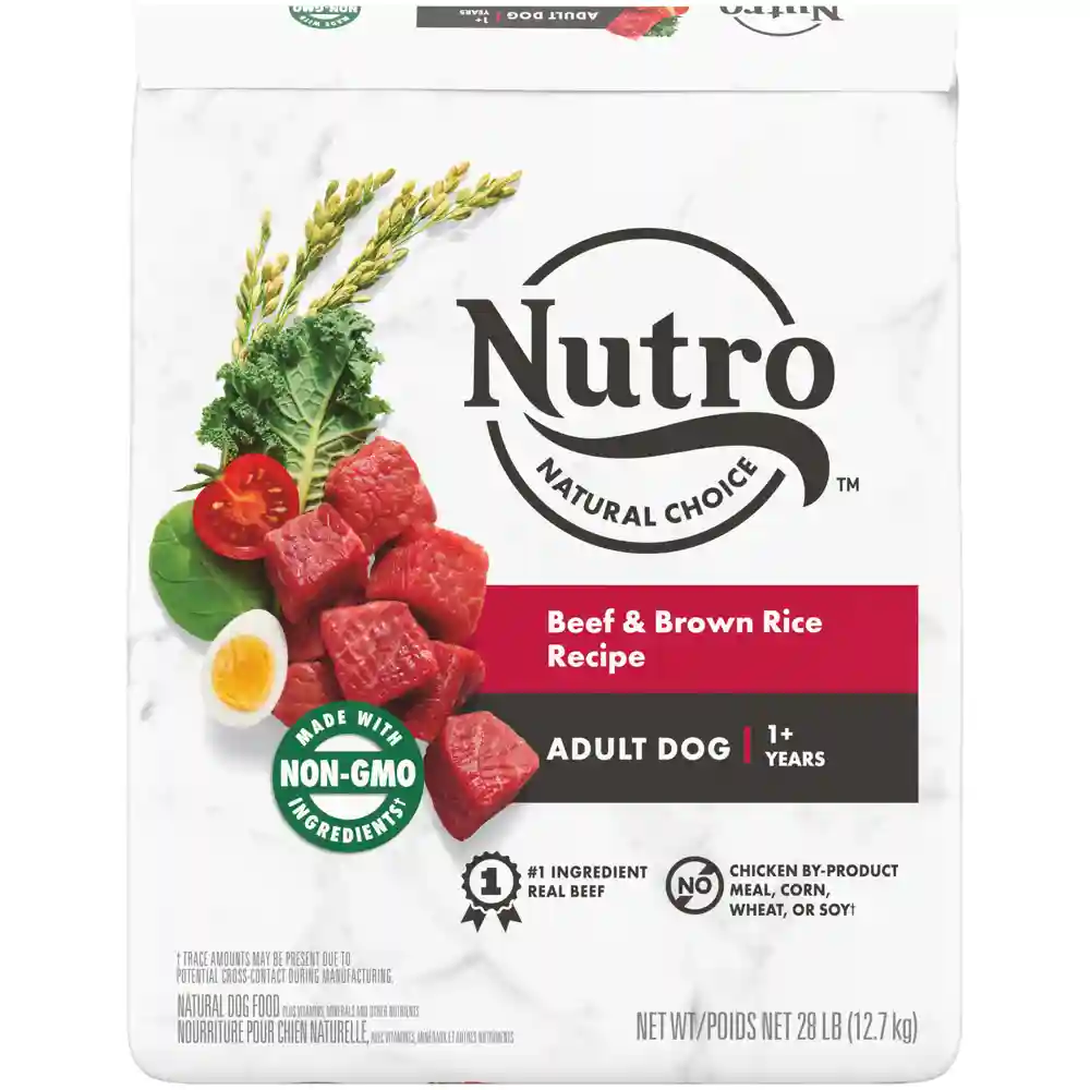 Nutro Beef Adult Dog 28 Lb