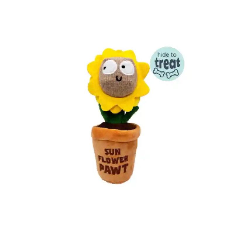 H&K Toy Seek Treat Sunflower Pawt Sm
