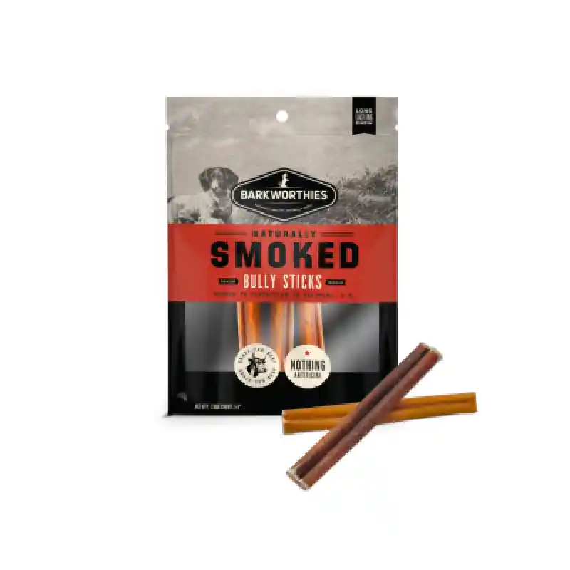 Bakrworthies Smoked Bully Stick Std 6' 3pk