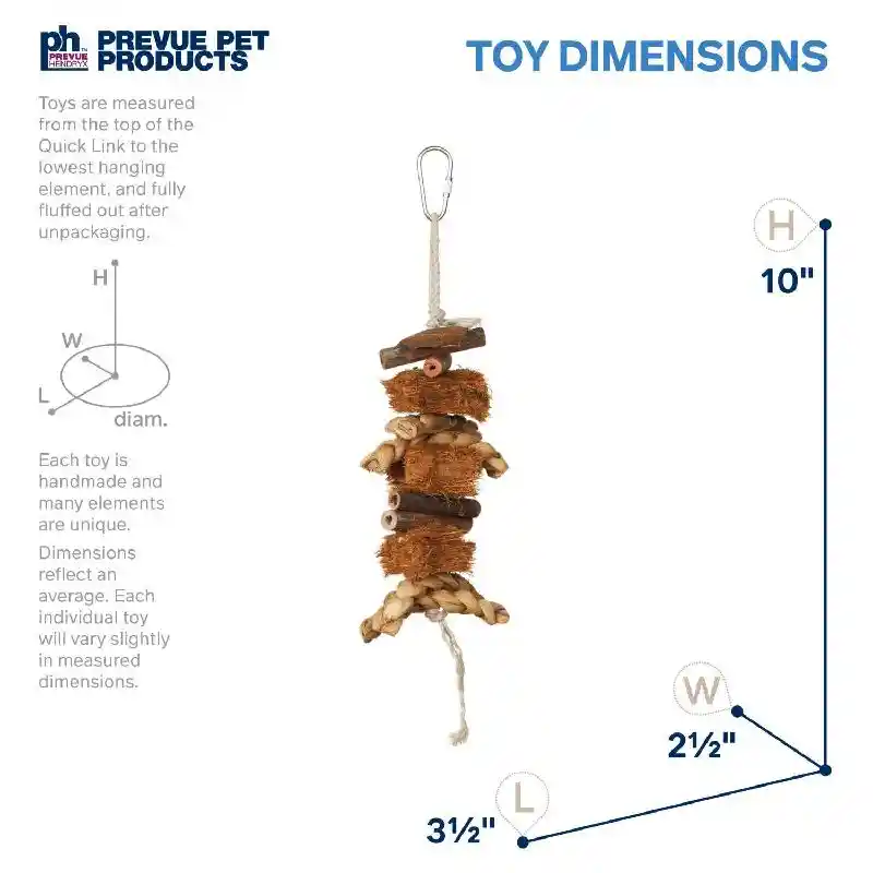 Coco Rope Mini Bird Toy