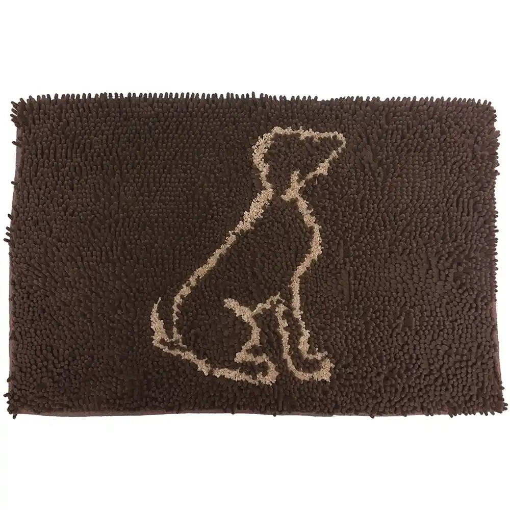 Clean Paws Mat Brown 35x24