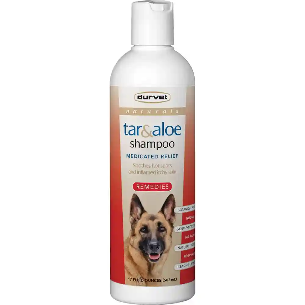 Naturals Remedies Tar and Aloe Shampoo 17oz