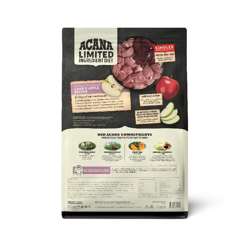 Acana Dog Lamb Apple 4.5lb