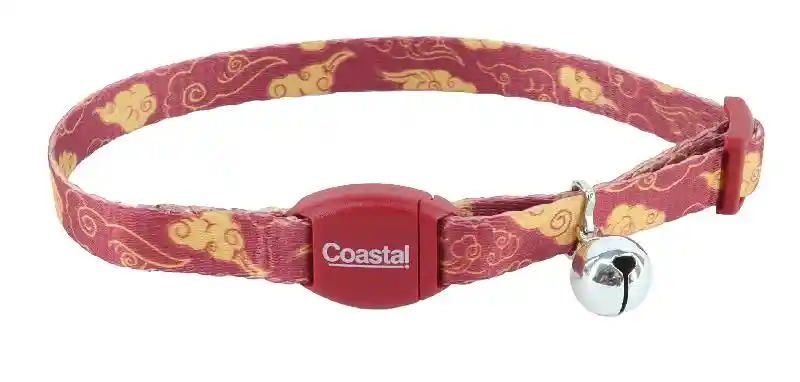 Safe Cat Adjustable Breakaway Cat Collar With  (1)