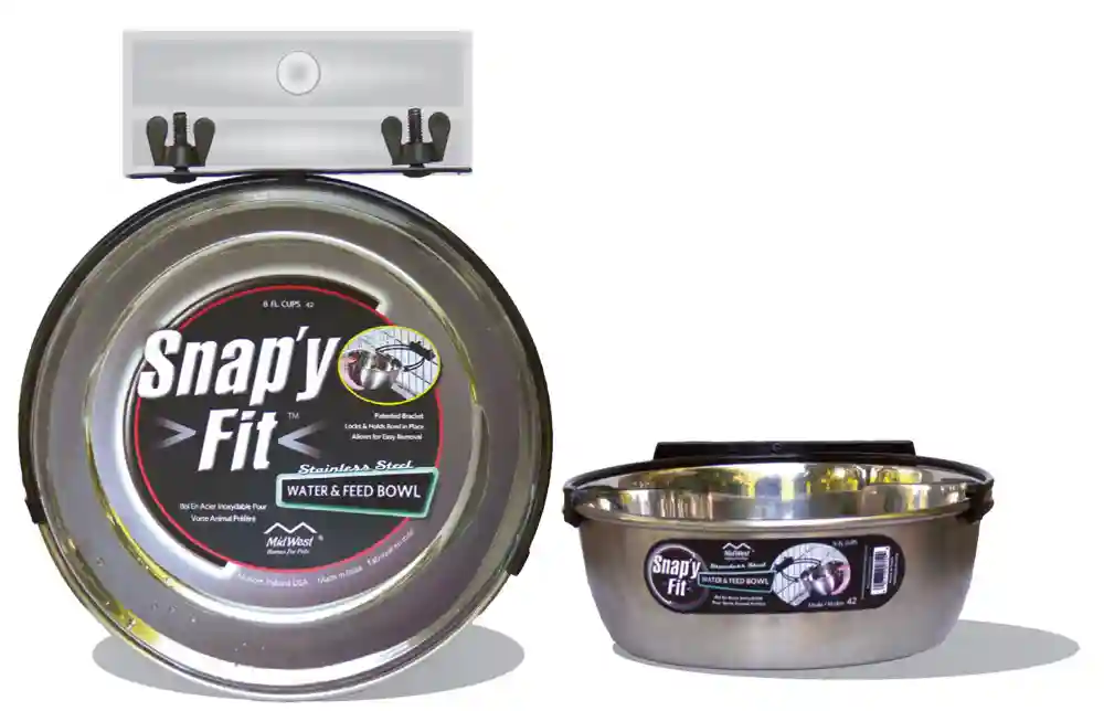 CRATE BOWL SNAPY FIT SS 64oz