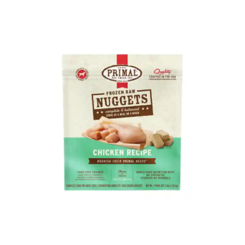 Primal K9 Chkn Form Nug 3#