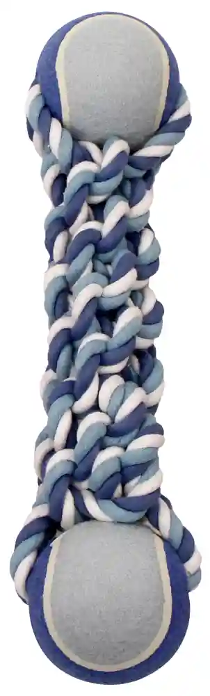 Braided Bone W/2 3" Tennis Balls - Large 13";