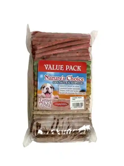 Natures Choice Assorted Munchy Sticks 5in 100pk