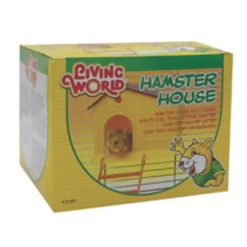 Living World Hamster House W/ Ladder by Rolf C. Hagen, Inc
