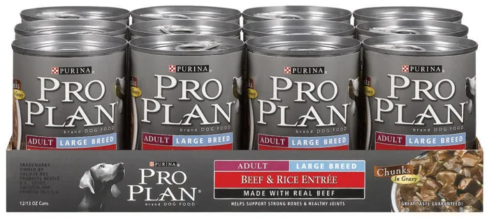Pro Plan Adult Large Breed Beef And Rice - 13oz