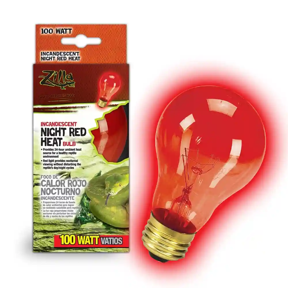 Zilla Incandescent Red Bulb 100 Watt