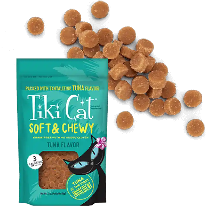 Tiki Pet Soft Chewy Tuna Cat 2 oz