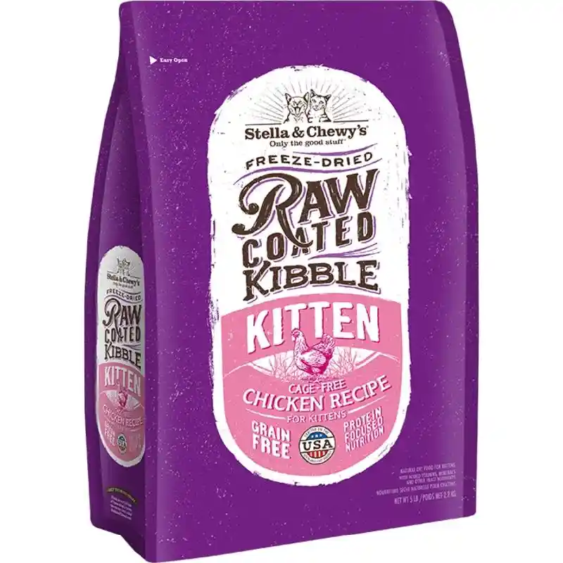 Stella Cat Raw Coated Kitten Chicken 5lb