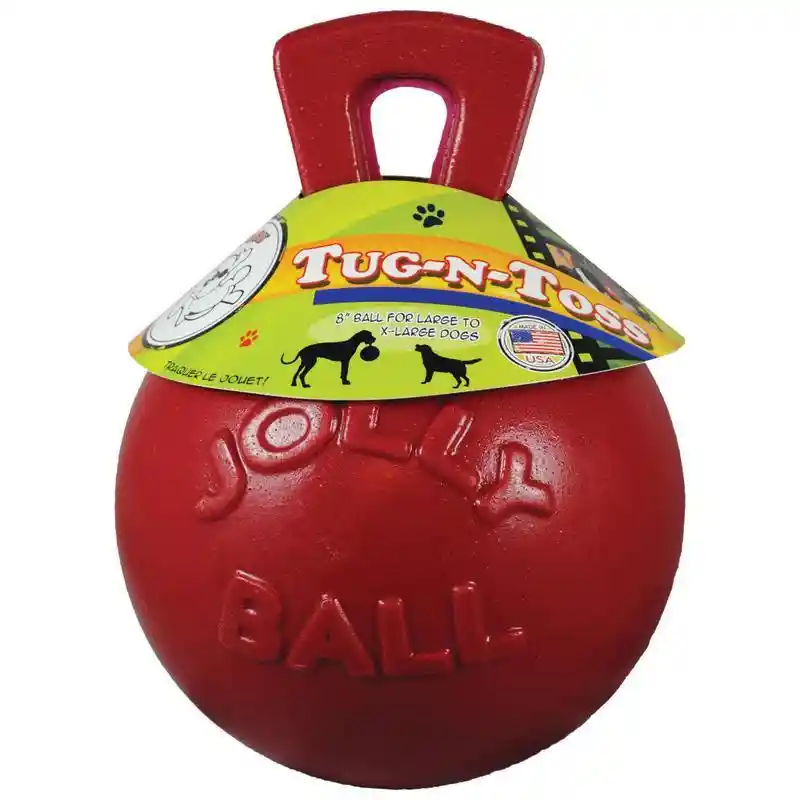 Tug N Toss Red 6in