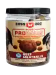 Boss dog Beef Fd Meatball 6z