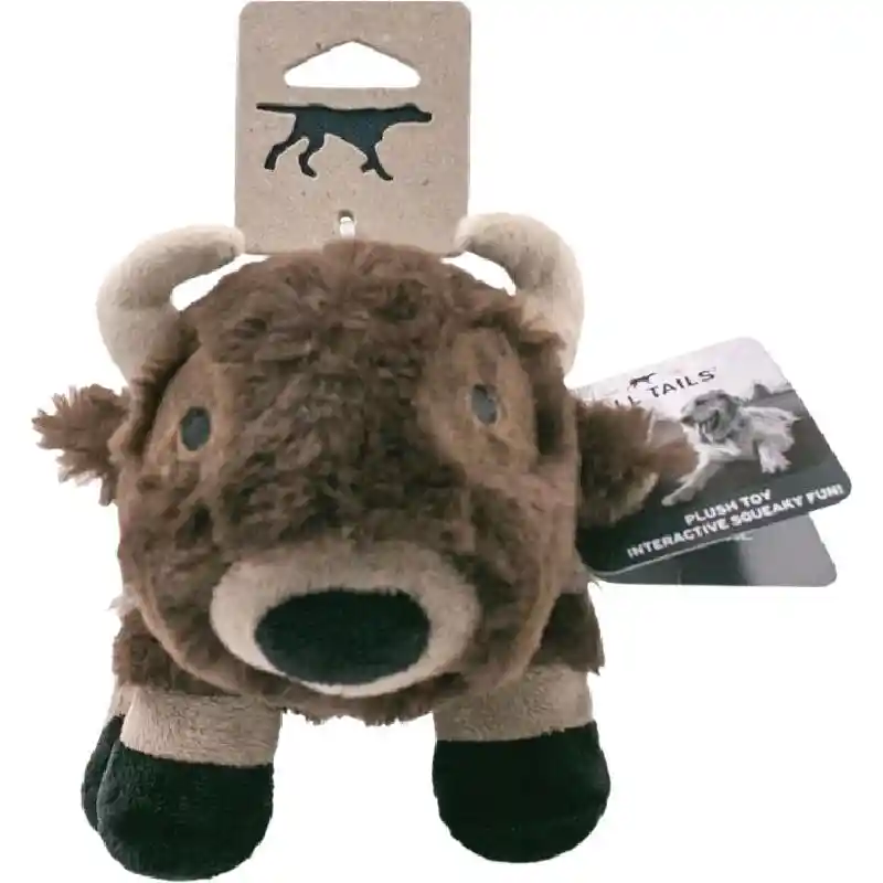 American Bison with Squeaker
