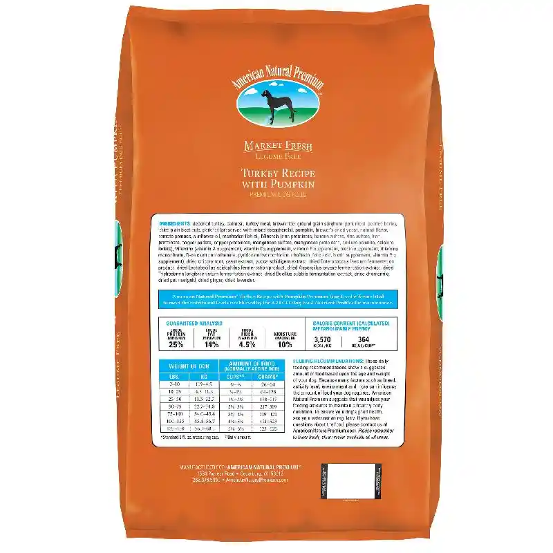 Anp Lf Turkey/ Pumpkin 4lb