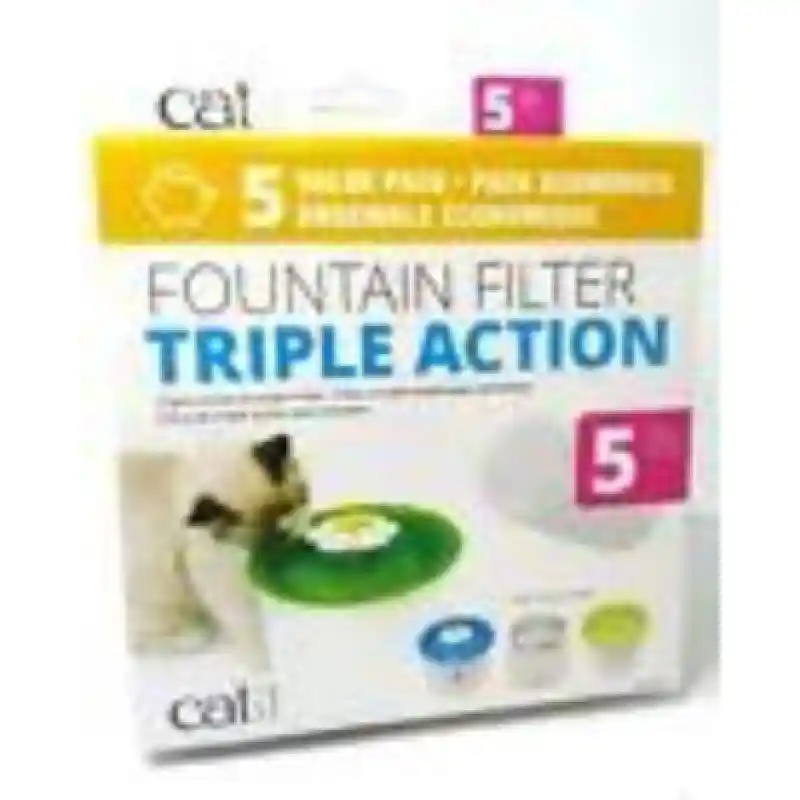 Catit Triple Action Sftnr 5 Pk
