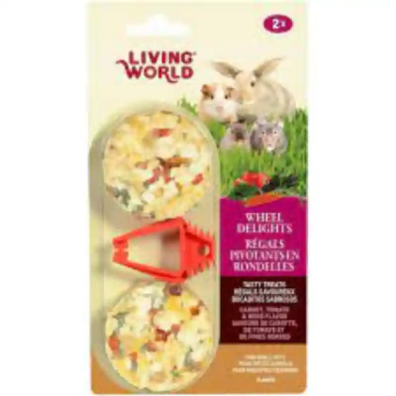 Living World Lw Carrot/tomato/herb 2-pk Wheel 2.4oz by Rolf C. Hagen, Inc