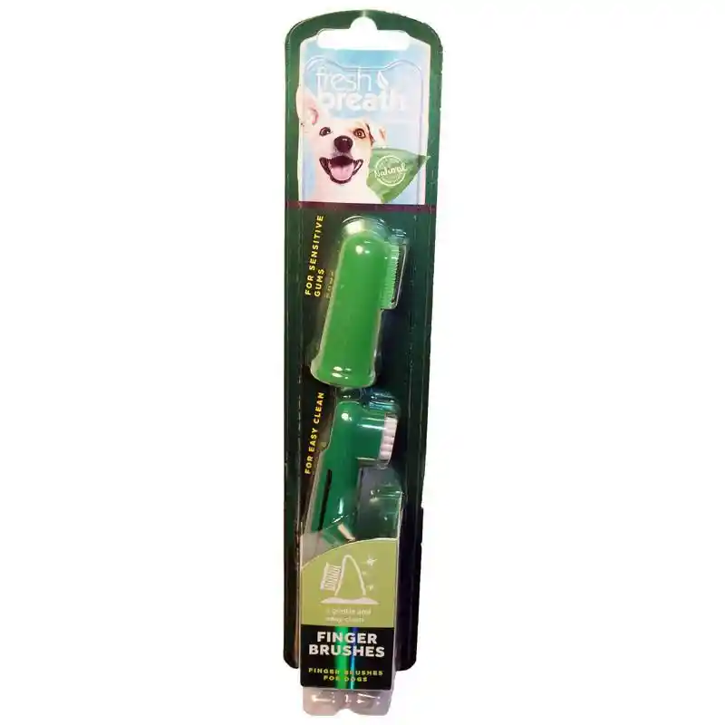 Fresh Breath Finger Brushes, 2 pack