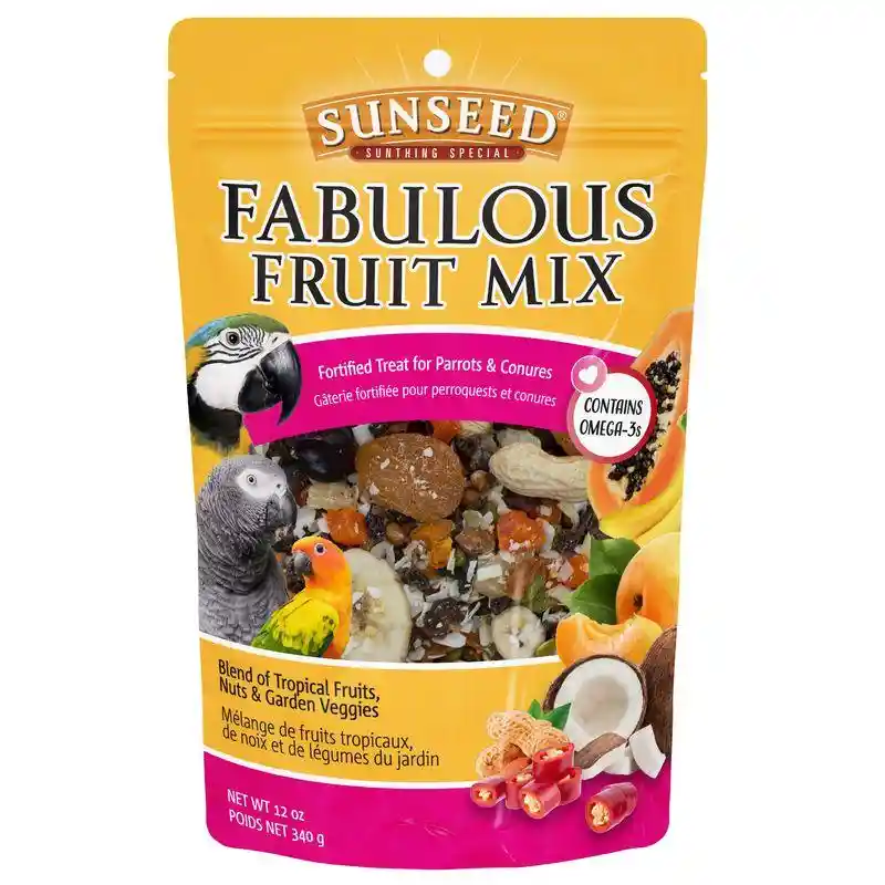 Parrot Fab Fruit 12 Oz