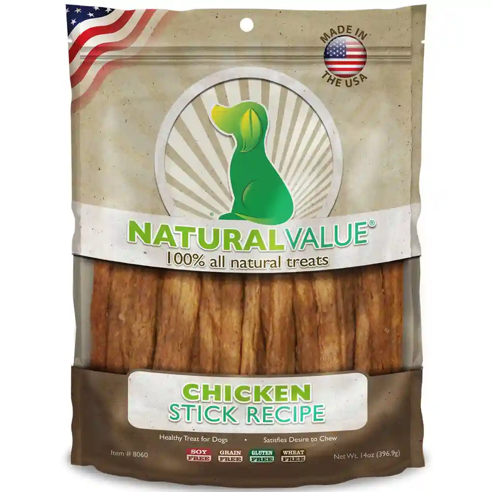 Natural Value Chicken Stick Soft Chew 14oz