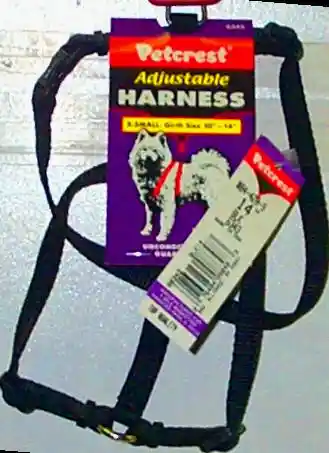 3/8" Std Adj Harness Blk