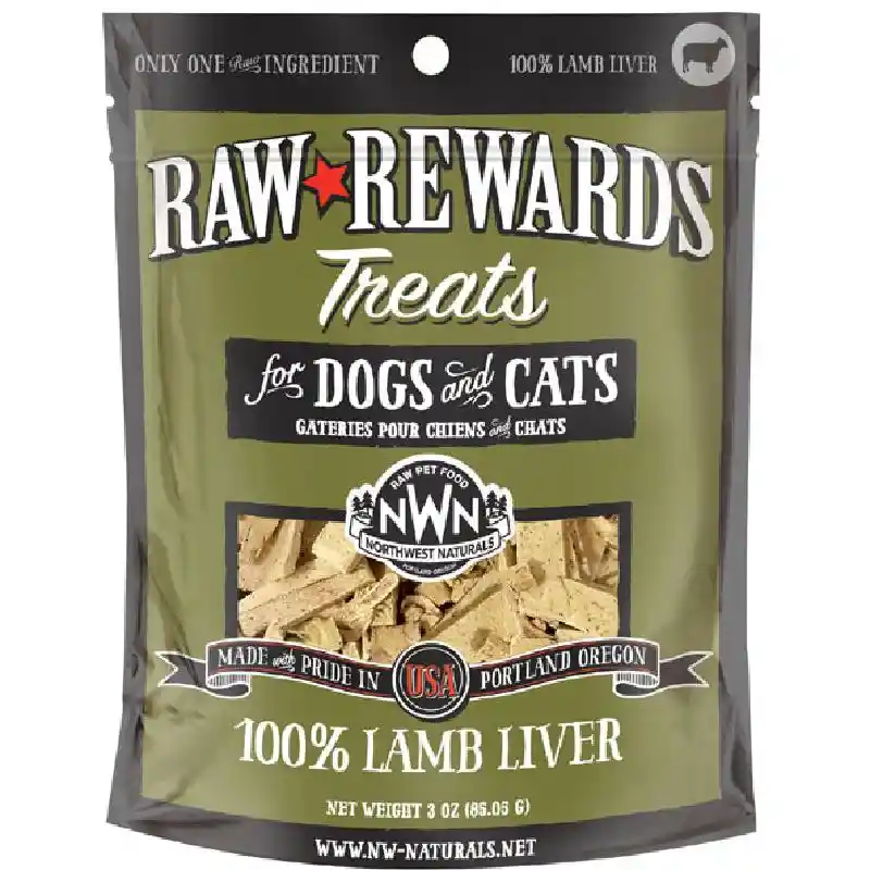 NWN Lamb Liver Treat 3oz