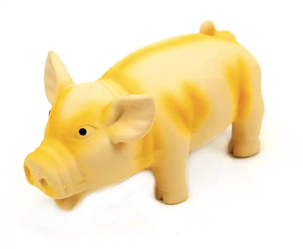 Pig Grunt Toys Yellow 6.25in