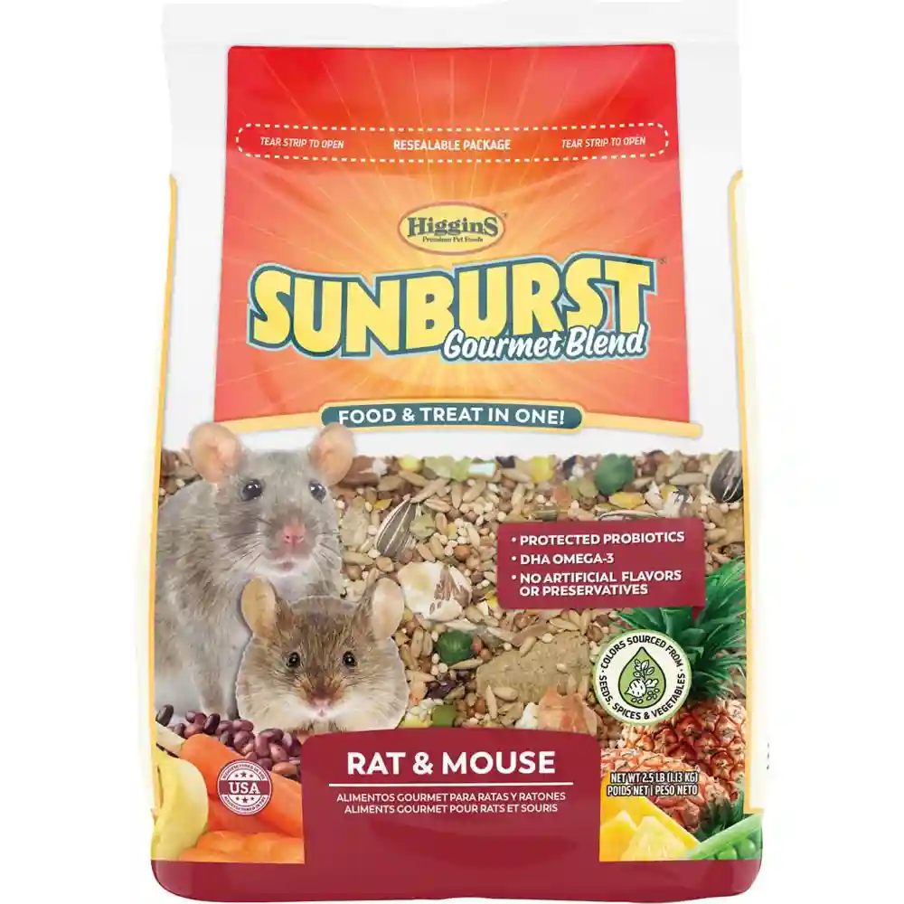 Sunburst Gourmet Blend Rat And Mouse - 2.5lb Bag