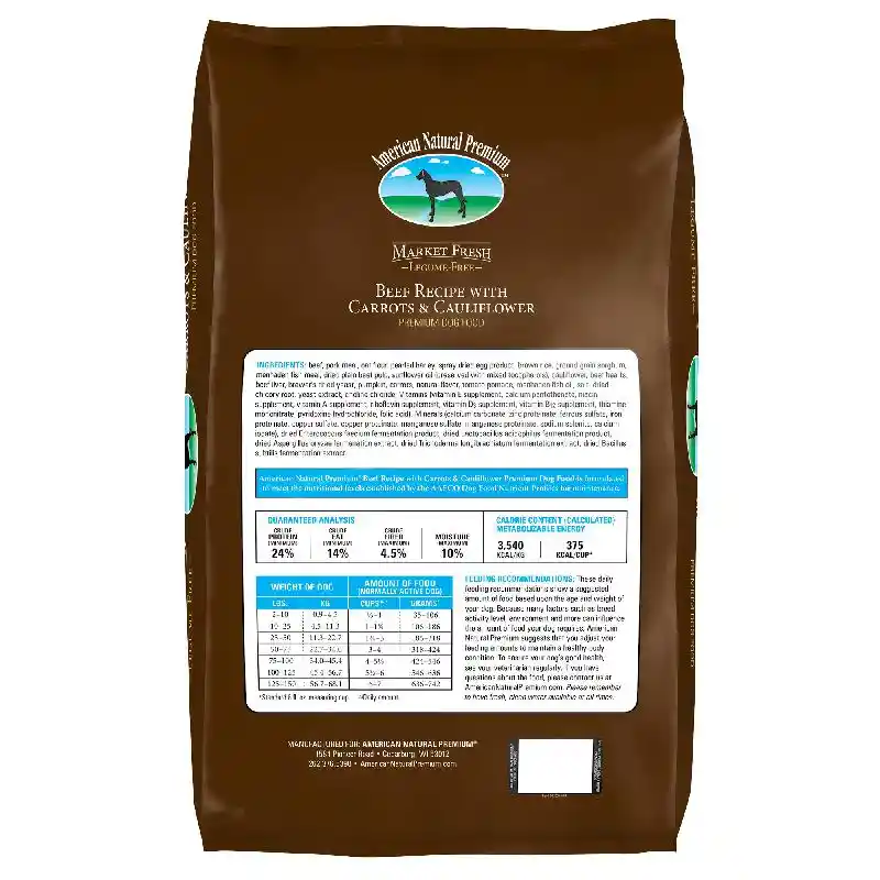 Anp Lf Beef cauliflower carrot 12lb
