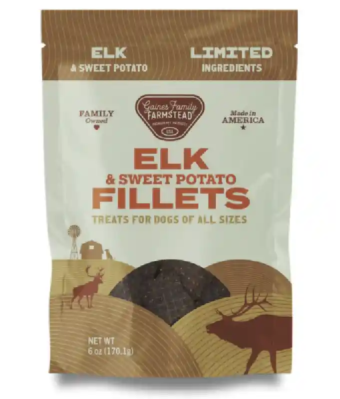 Gaines Sweet Potato & Elk Filets 6oz