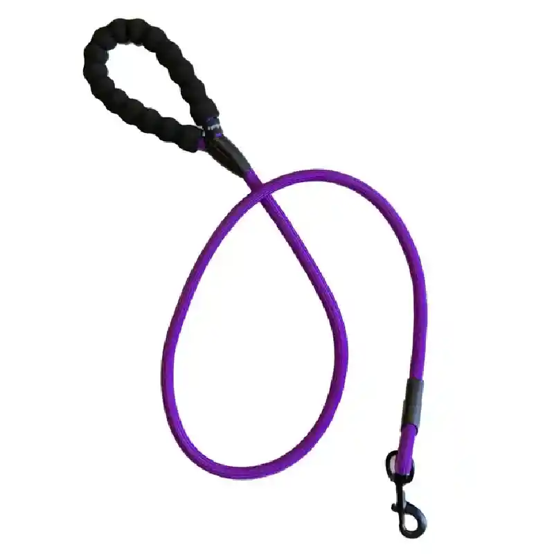 Bark Appeal 4' Purple Rope Leash