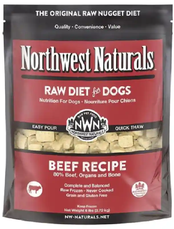 NWN Frozen Beef Dinner Nuggets Bag 6 Lb