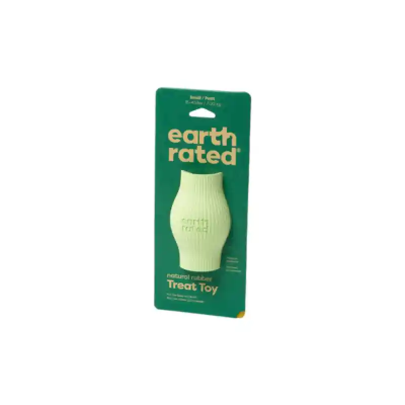 Treat Toy Gre Rubber Sm Earth Rated