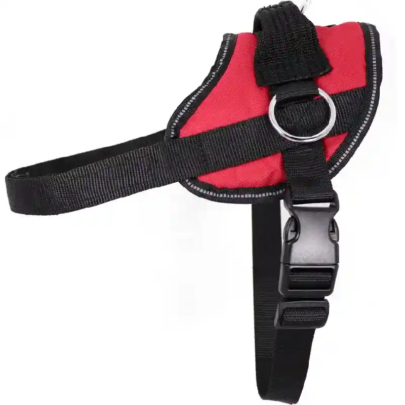 RED REFLECTIVE NO PULL HARNESS LARGE