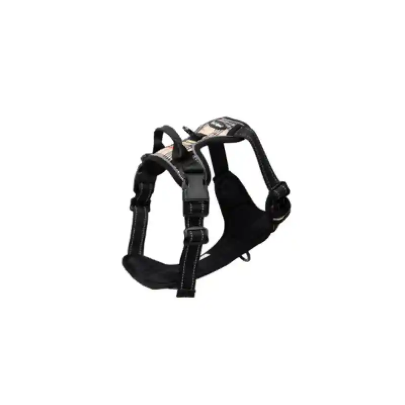 Bark Appeal Control Harness Tan Plaid X-large