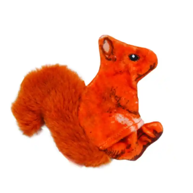 Life-like Cat Toys, Orange Squirrel, 4"